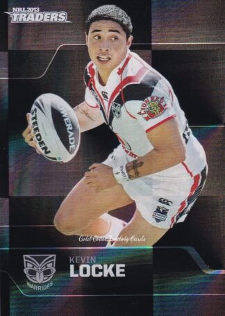 2013 NRL Traders Parallel - PS173 Kevin Locke Warriors