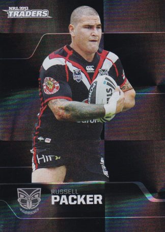 2013 NRL Traders Parallel - PS178 Russell Packer Warriors