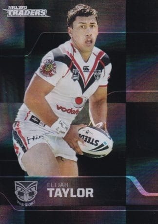 2013 NRL Traders Parallel - PS179 Elijah Taylor Warriors