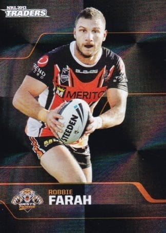 2013 NRL Traders Parallel - PS182 Robbie Farah Wests Tigers