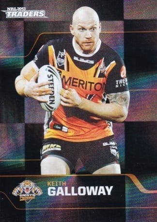 2013 NRL Traders Parallel - PS184 Keith Galloway Wests Tigers