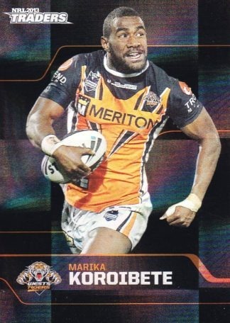 2013 NRL Traders Parallel - PS185 Marika Koroibete Wests Tigers