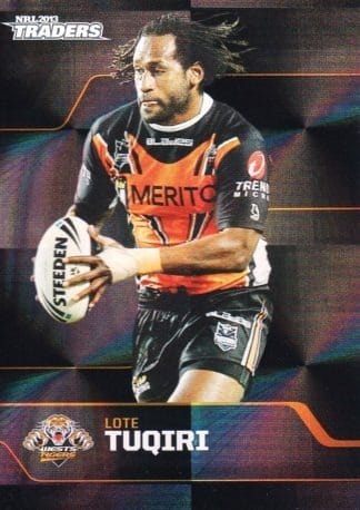 2013 NRL Traders Parallel - PS191 Lote Tuqiri Wests Tigers