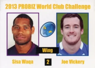 2013 World Cup Challenge - Card 02 Sisa Waqa & Joe Vickery