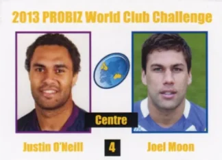 2013 World Cup Challenge - Card 04 Justin O'Neill & Joel Moon