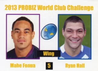 2013 World Cup Challenge - Card 05 Mahe Fonua & Ryan Hall