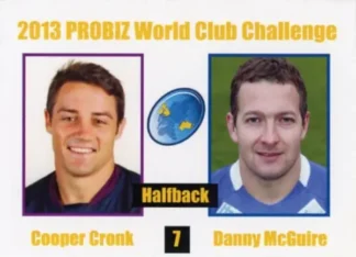 2013 World Cup Challenge - Card 07 Cooper Cronk & Danny McGuire