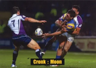 The NRL Trading Card Specialists 15 2013 World Cup Challenge - Card 26 Cronk / Moon