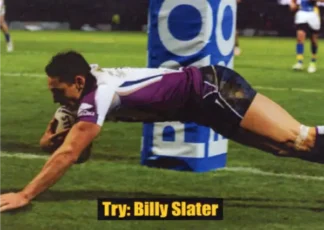 The NRL Trading Card Specialists 14 2013 World Cup Challenge - Card 27 Billy Slater