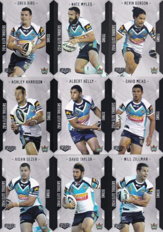 2014 NRL Elite Base Team Set - Gold Coast Titans