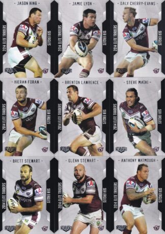 2014 NRL Elite Base Team Set - Manly Sea Eagles