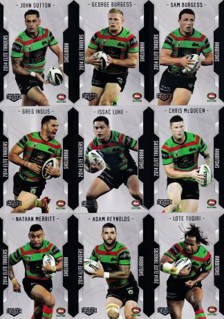 2014 NRL Elite Base Team Set - South Sydney Rabbitohs