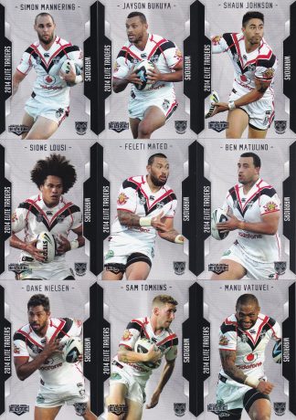 2014 NRL Elite Base Team Set - Warriors
