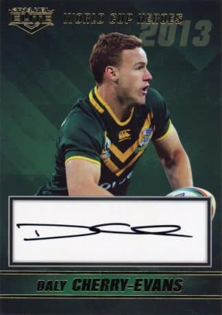 2014 NRL Elite Signature Case Card - CCS1 Daly Cherry-Evans Kangaroos