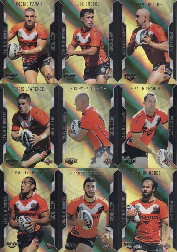2014 NRL Elite Gold Parallel - Full Set 144 Cards - Image 2