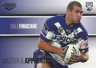 2014 NRL Elite Master & Apprentice - MA04 Dale Finucane Canterbury Bulldogs