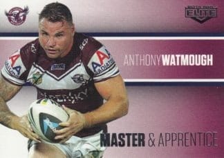 2014 NRL Elite Master & Apprentice - MA11 Anthony Watmough Manly Sea-Eagles