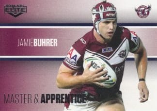 2014 NRL Elite Master & Apprentice - MA12 Jamie Buhrer Manly Sea-Eagles