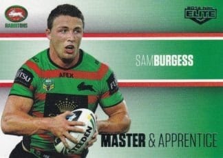 2014 NRL Elite Master & Apprentice - MA23 Sam Burgess South Sydney Rabbitohs