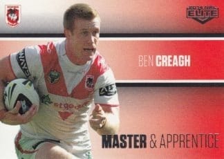 2014 NRL Elite Master & Apprentice - MA25 Ben Creagh St George Dragons
