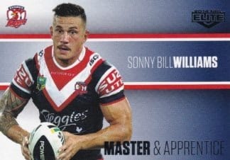 2014 NRL Elite Master & Apprentice - MA27 Sonny Bill Williams Roosters