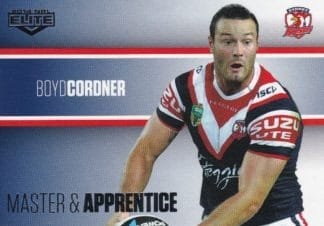 2014 NRL Elite Master & Apprentice - MA28 Boyd Cordner Roosters