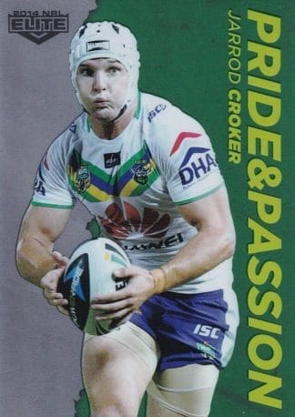 2014 NRL Elite Pride & Passion - PP07 Jarrod Croker Canberra Raiders
