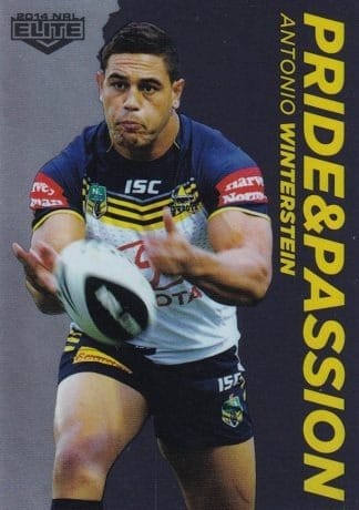 2014 NRL Elite Pride & Passion - PP12 Antonio Winterstsein North Qld Cowboys