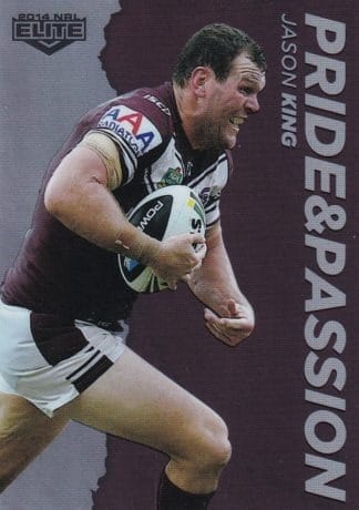 2014 NRL Elite Pride & Passion - PP16 Jason King Manly Sea-Eagles