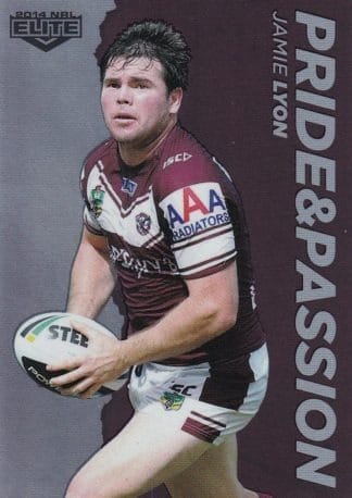 2014 NRL Elite Pride & Passion - PP17 Jamie Lyon Manly Sea-Eagles
