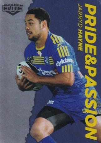 2014 NRL Elite Pride & Passion - PP25 Jarryd Hayne Parramatta Eels