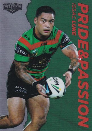 2014 NRL Elite Pride & Passion - PP35 Issac Luke South Sydney Rabbitohs