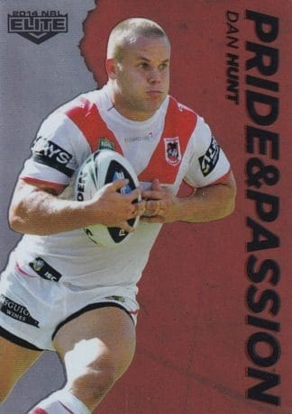 2014 NRL Elite Pride & Passion - PP37 Dan Hunt St George Dragons