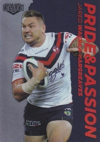 2014 NRL Elite Pride & Passion - PP42 Jared Waerea-Hargreaves Roosters