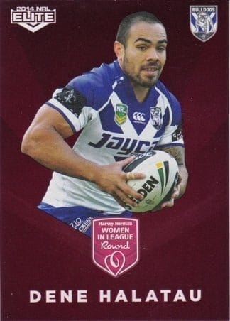 2014 NRL Elite Women In League - WIL5 Dene Halatau Canterbury Bulldogs