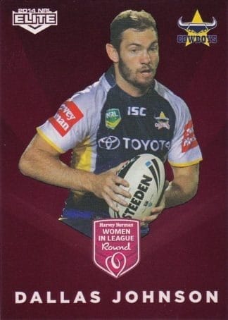 2014 NRL Elite Women In League - WIL6 Dallas Johnson North Qld Cowboys