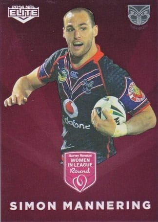 2014 NRL Elite Women In League - WIL7 Simon Mannering Warriors
