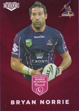 2014 NRL Elite Women In League - WIL8 Bryan Norrie Melbourne Storm