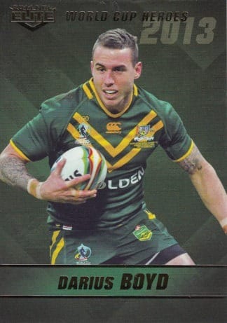 2014 NRL Elite World Cup Heroes - WCH04 Darius Boyd