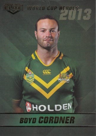 2014 NRL Elite World Cup Heroes - WCH06 Boyd Cordner