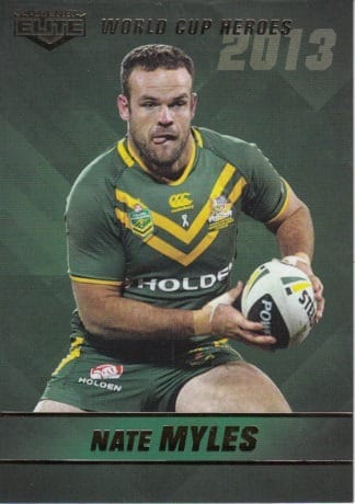 2014 NRL Elite World Cup Heroes - WCH16 Nate Myles