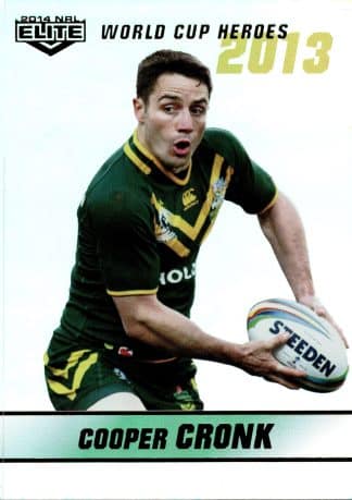 2014 NRL Elite World Cup Heroes Parallel - WCHP07 Cooper Cronk