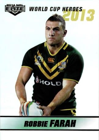 2014 NRL Elite World Cup Heroes Parallel - WCHP08 Robbie Farah