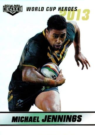 2014 NRL Elite World Cup Heroes Parallel - WCHP12 Michael Jennings
