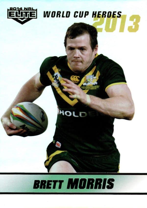 2014 NRL Elite World Cup Heroes Parallel - WCHP14 Brett Morris
