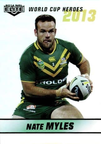 2014 NRL Elite World Cup Heroes Parallel - WCHP16 Nate Myles