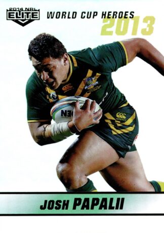 2014 NRL Elite World Cup Heroes Parallel - WCHP17 Josh Papalii