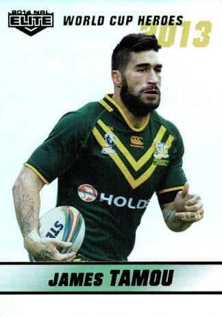 2014 NRL Elite World Cup Heroes Parallel - WCHP21 James Tamou