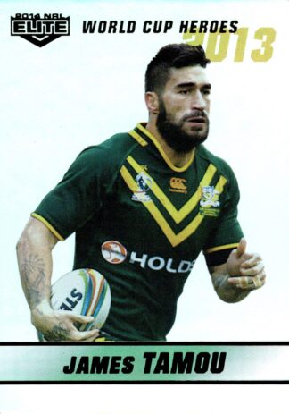2014 NRL Elite World Cup Heroes Parallel - WCHP21 James Tamou
