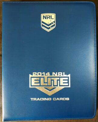 2014 NRL Elite Album With Full Base And Silver Parallel Sets
